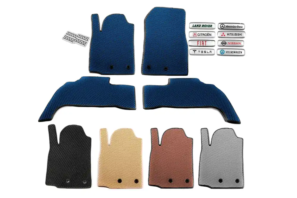 Audi A8 2002-2009 Covorase EVA (Lung, Albastru) - Direct de la producător