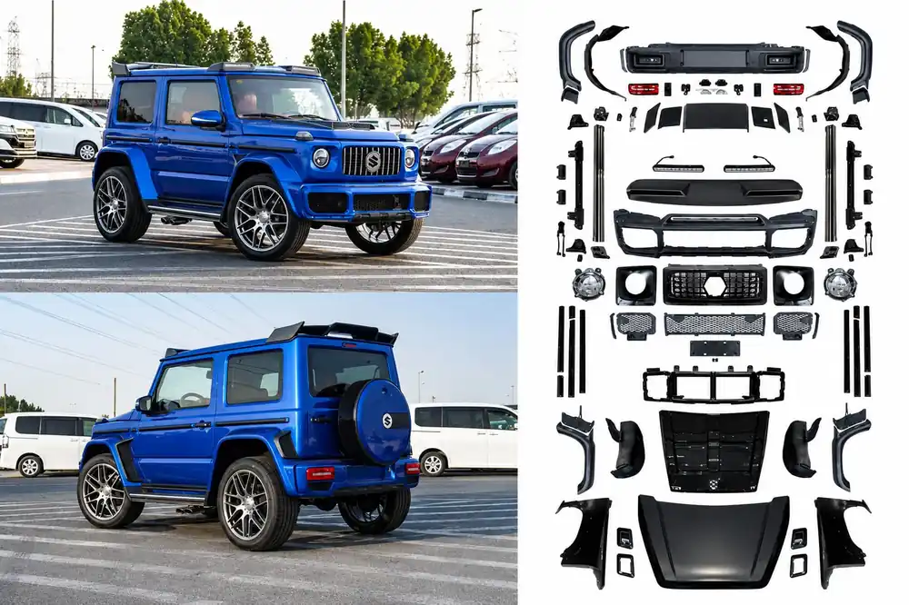În topul vânzărilor | Suzuki Jimny 2018- Kit caroserie complet G-class-design BRB