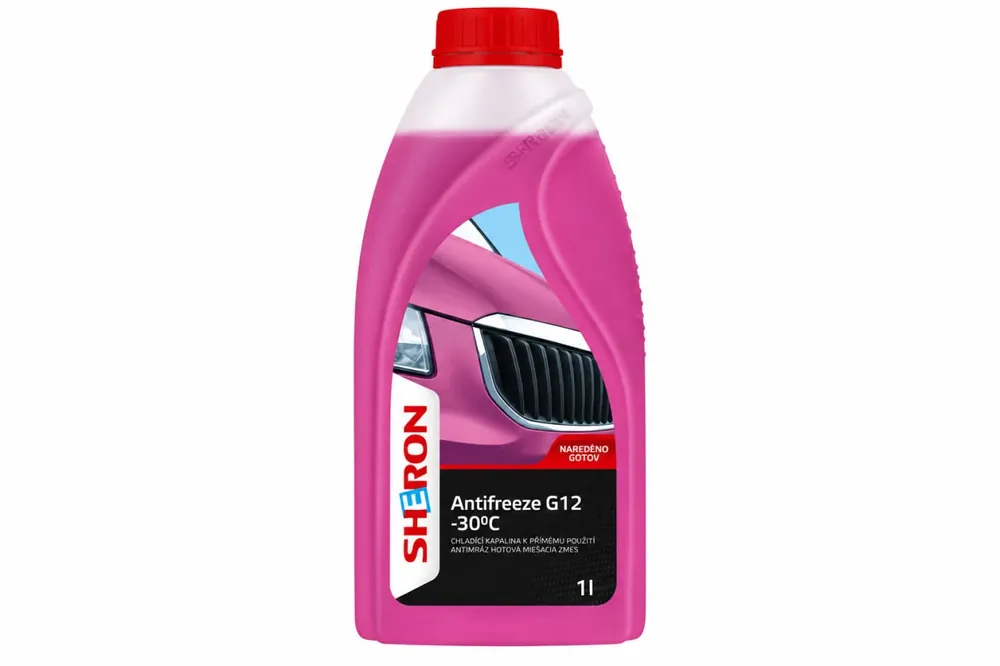 Antigel G12 -30 °C roz 1 L SHERON | Preț special online