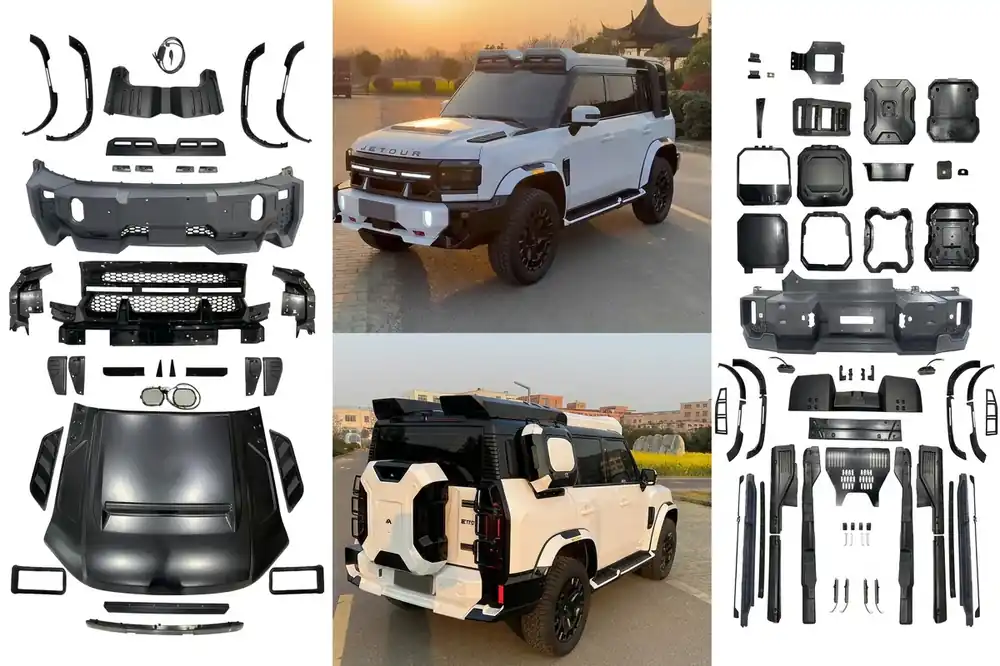 Comandă online - Jetour T2 2024- an. Set body kit Starry Sky