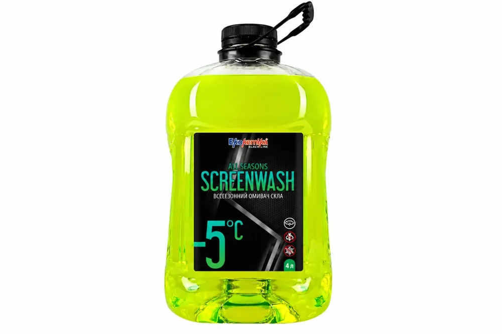 Cumpără azi - Lichid spalare parbriz pentru toate anotimpurile 4 L lamaie Ekokemika Black Line All Seasons SCREENWASH -5 °C Sonax