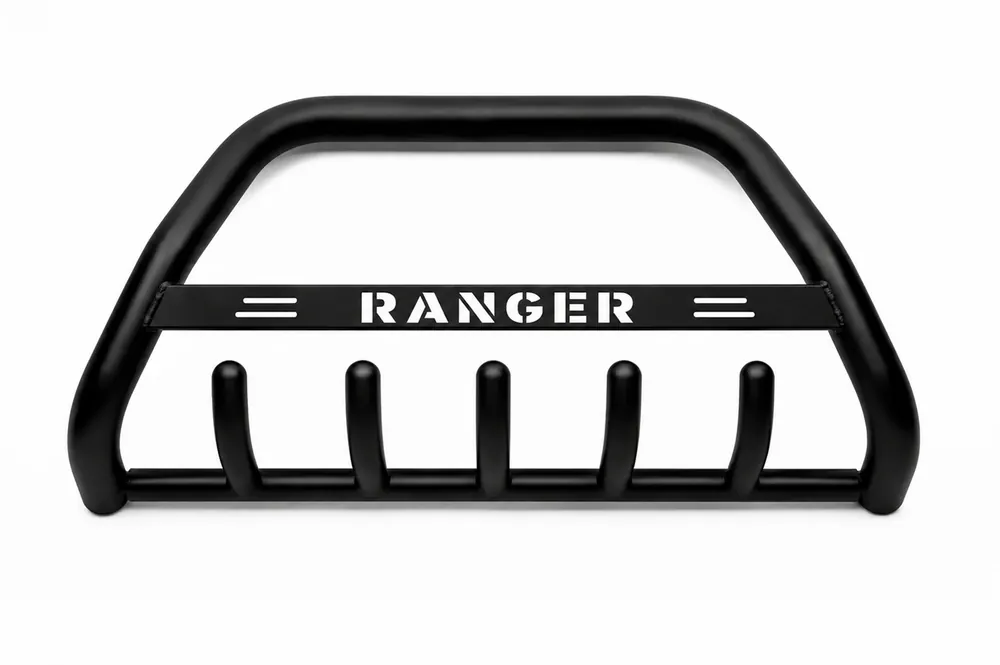 Ford Ranger 2007-2011 Bull Bar WT004 Negru (Otel Inoxidabil) | Retur ușor