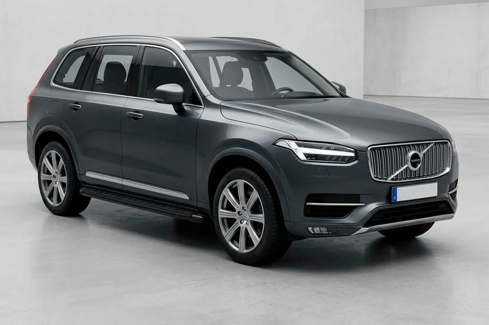 Volvo XC90 2015- Praguri laterale Fullmond Black (2 buc., aluminiu) | Super ofertă