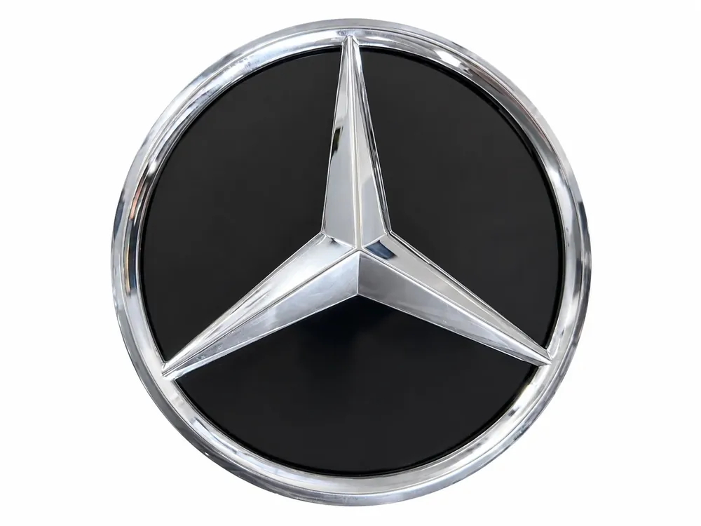 Promoție | Mercedes GL class X164 2006-2012 Emblema fata cu carcasa lucioasa (18,4 cm)